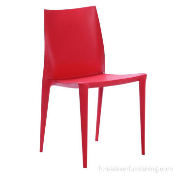 Réplique de chaise Bellini en plastique vintage populaire